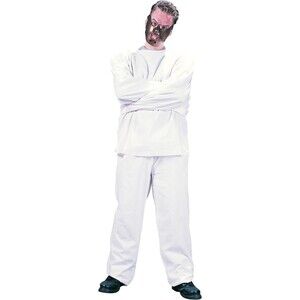 Fun World Men's Restraint Costume One Size White 1158 Hannibal Lecter Halloween